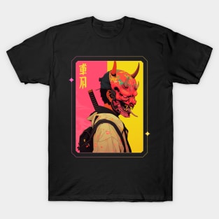 Oni Samurai  Japanese T-Shirt